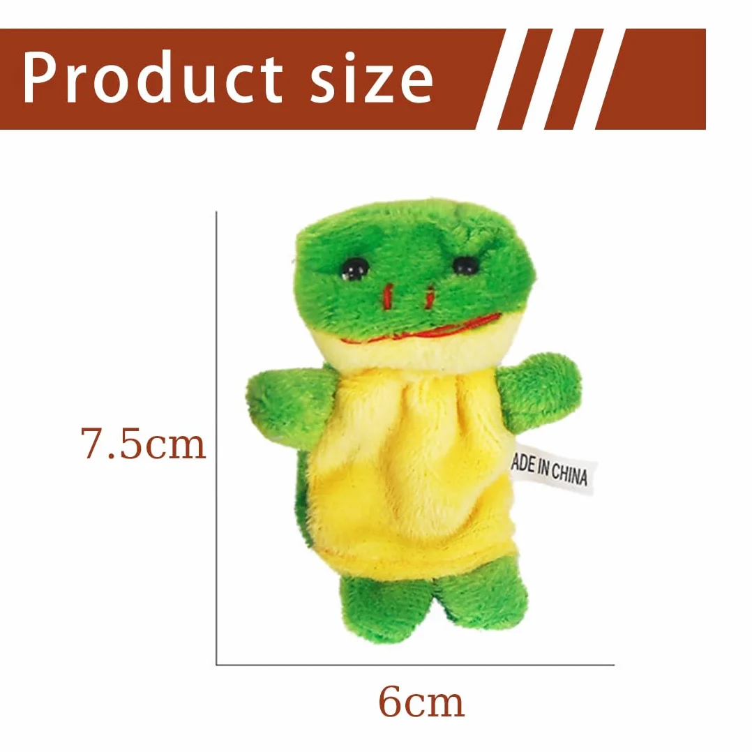 10 pcs marionette da dita marionette per bambini Bambole da dito regalo di compleanno per bambini, set di peluche per ragazzi e ragazze, regalo per Natale, Pasqua e feste per bambini