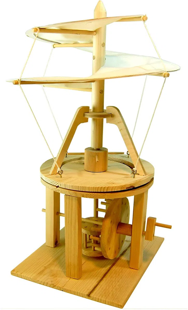4118 Leonardo da Vinci - Modellino di Elicottero