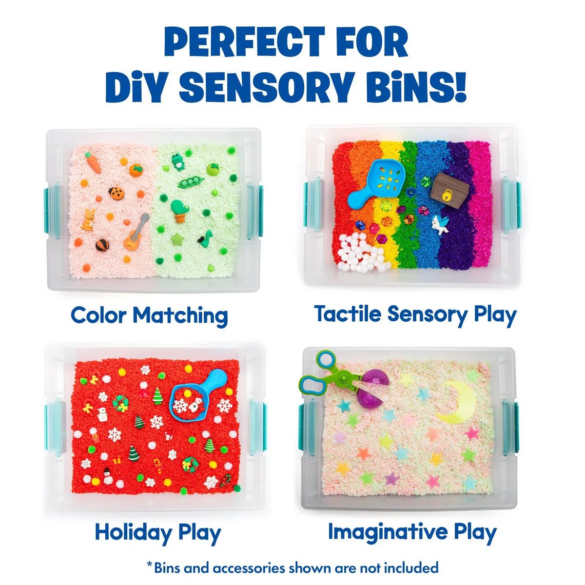 Learning Resources Playfoam Pluffle Twist Glow in The Dark, Gioco sensoriale, Non Si secca mai