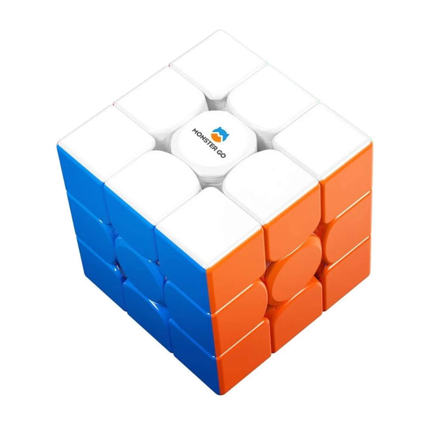 Monster Go Cubo di Velocità Professionale 3x3 Speed Cube, Magnetico Cubo Design Leggero 48 Magneti Integrati Speedcube Materiale Abs, Adatto a Principianti e Bambini, Nonché Come Regalo
