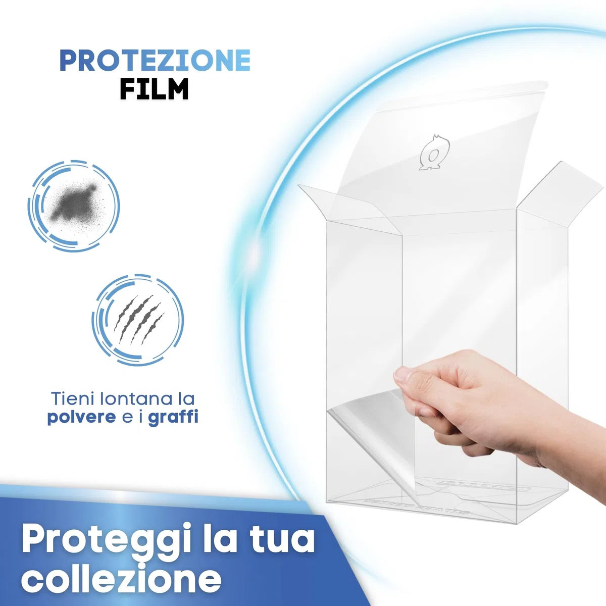 Confezione da 12 Protettori SILVER per Funko Pop 4'' – Protezione Funko Pop da 0,4 mm – Mantieni la tua Collezione in Perfette Condizioni Grazie al tuo Pop Protector