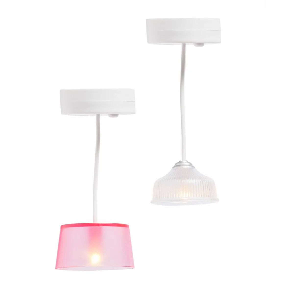LUNDBY Set di illuminazione per casa e bambola, 2 pezzi, accessori alimentati a batteria, per casa in miniatura