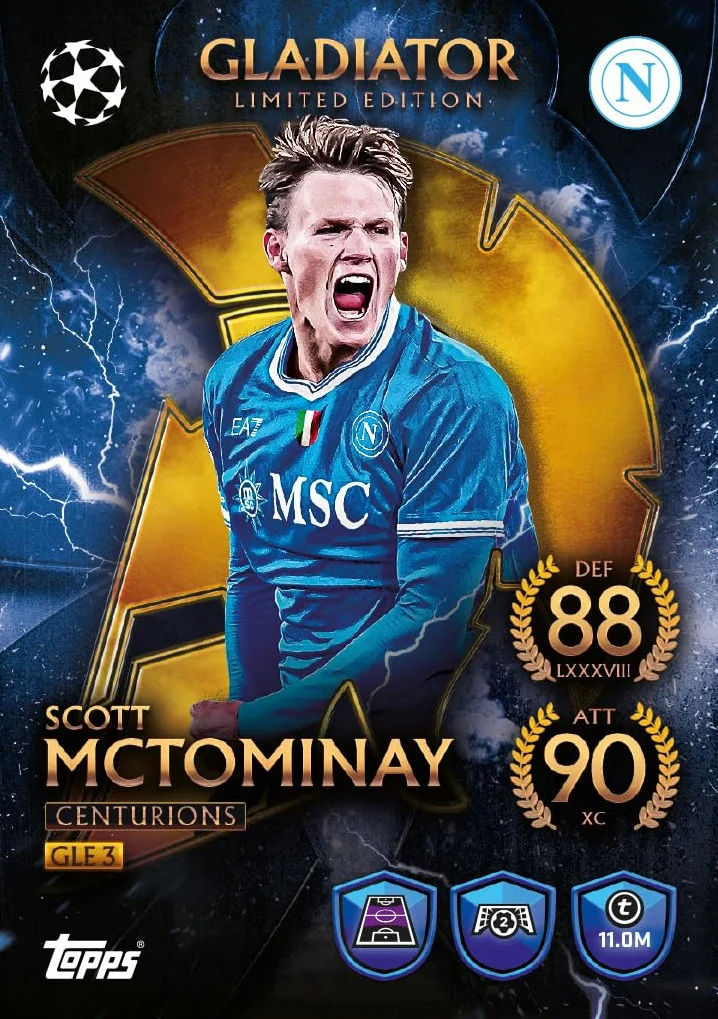 Topps Mega Tin Match Attax UCL 25-26 Carte