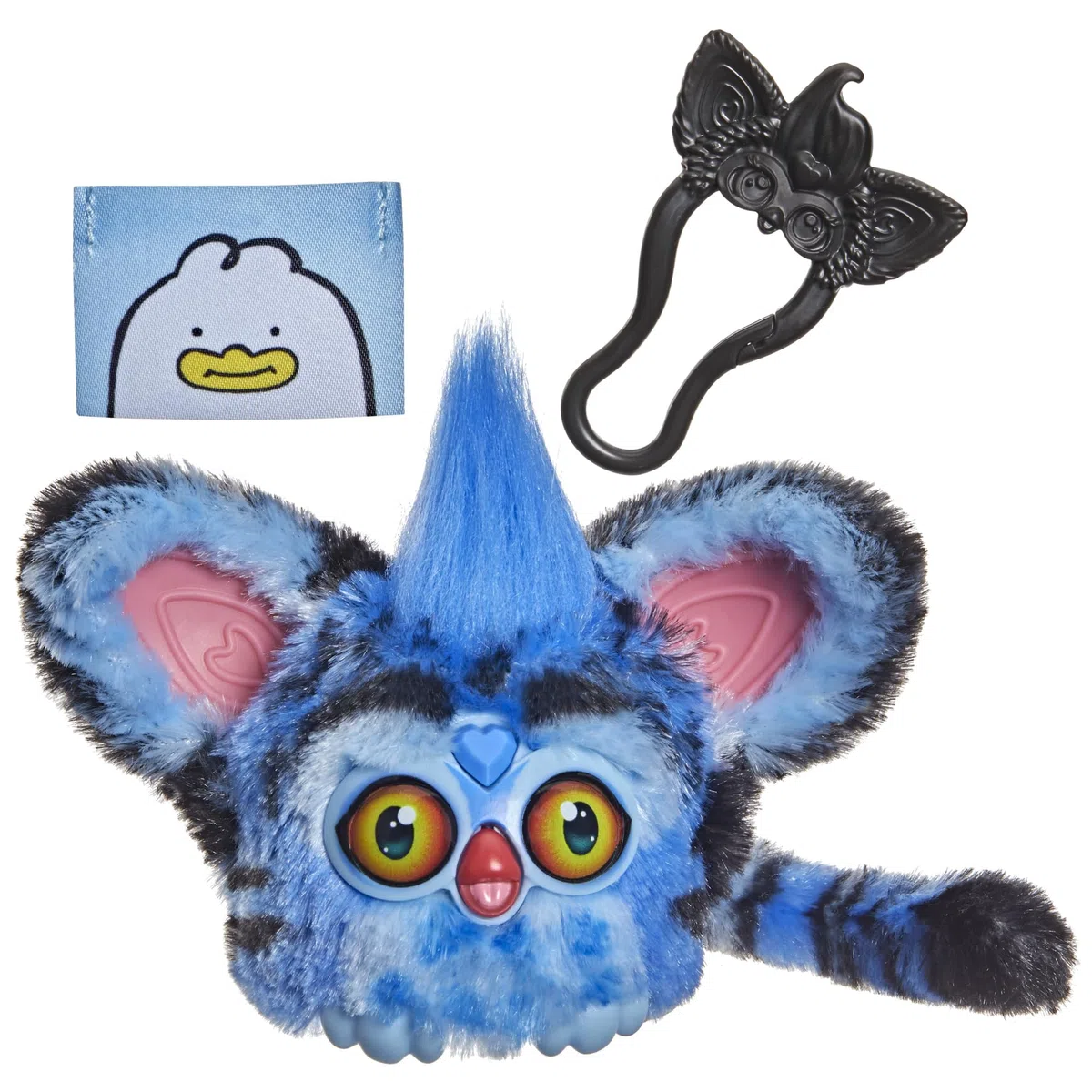 Furby Furblets, KPOP Demon Hunters, Derpy la Tigre, Mini Giocattolo Peluche elettronico da 7,6 cm collezionabile