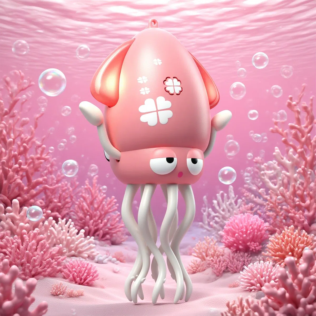 Smalody Giocattolo intelligente a forma di polipo danzante con luci LED e musica, giocattoli interattivi ricaricabili per bambini con funzione di evitamento ostacoli, Natale compleanni (Rosso)