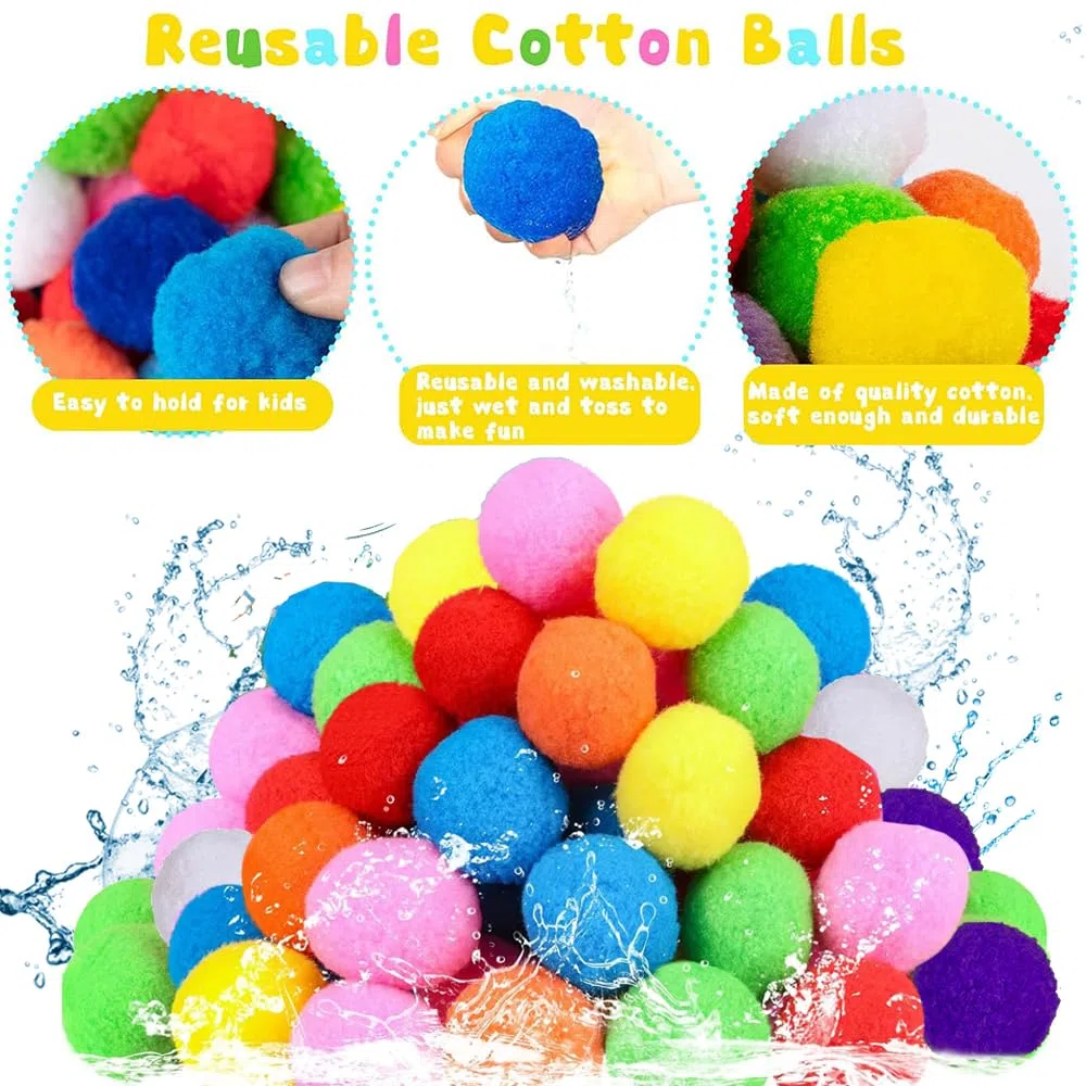 45 Pcs Palloncini Bombe D'acqua,Giochi Acqua Bambini,Palloncini D'acqua Riutilizzabili,Palloncini Acqua D'acquapPer All'aperto Acqua Attività Piscina Spiaggia Estate Acqua Combattimento Giochi