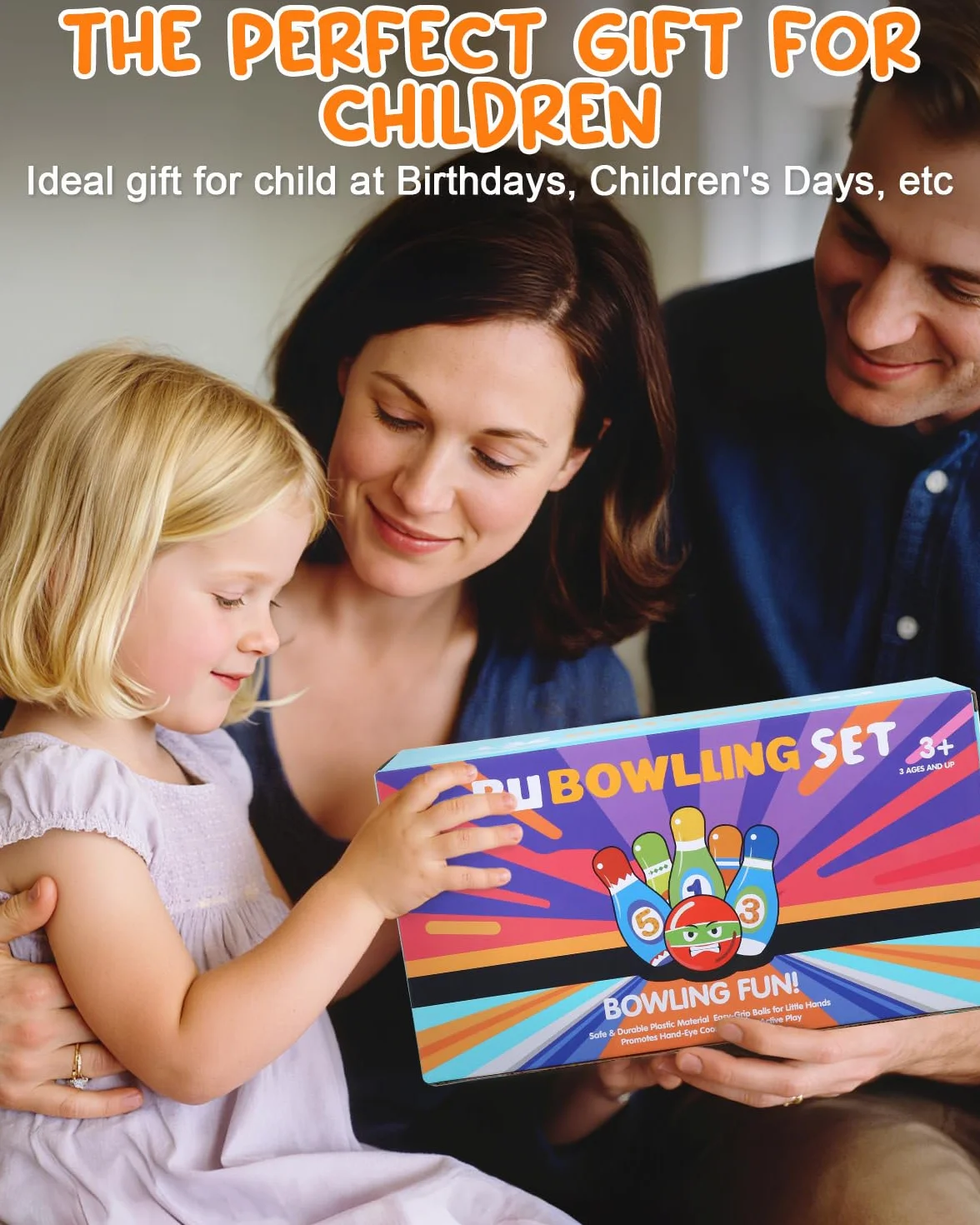 Set da 12 pezzi da bowling per bambini, con bowling e borsa per il trasporto, giocattolo per lanciare lattine, mini giocattolo per interni ed esterni, a partire da 2 3 4 5 6 anni, per bambini
