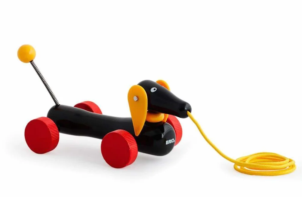 BRIO Draft Animal - Bassotto - Giocattoli in legno per bambini