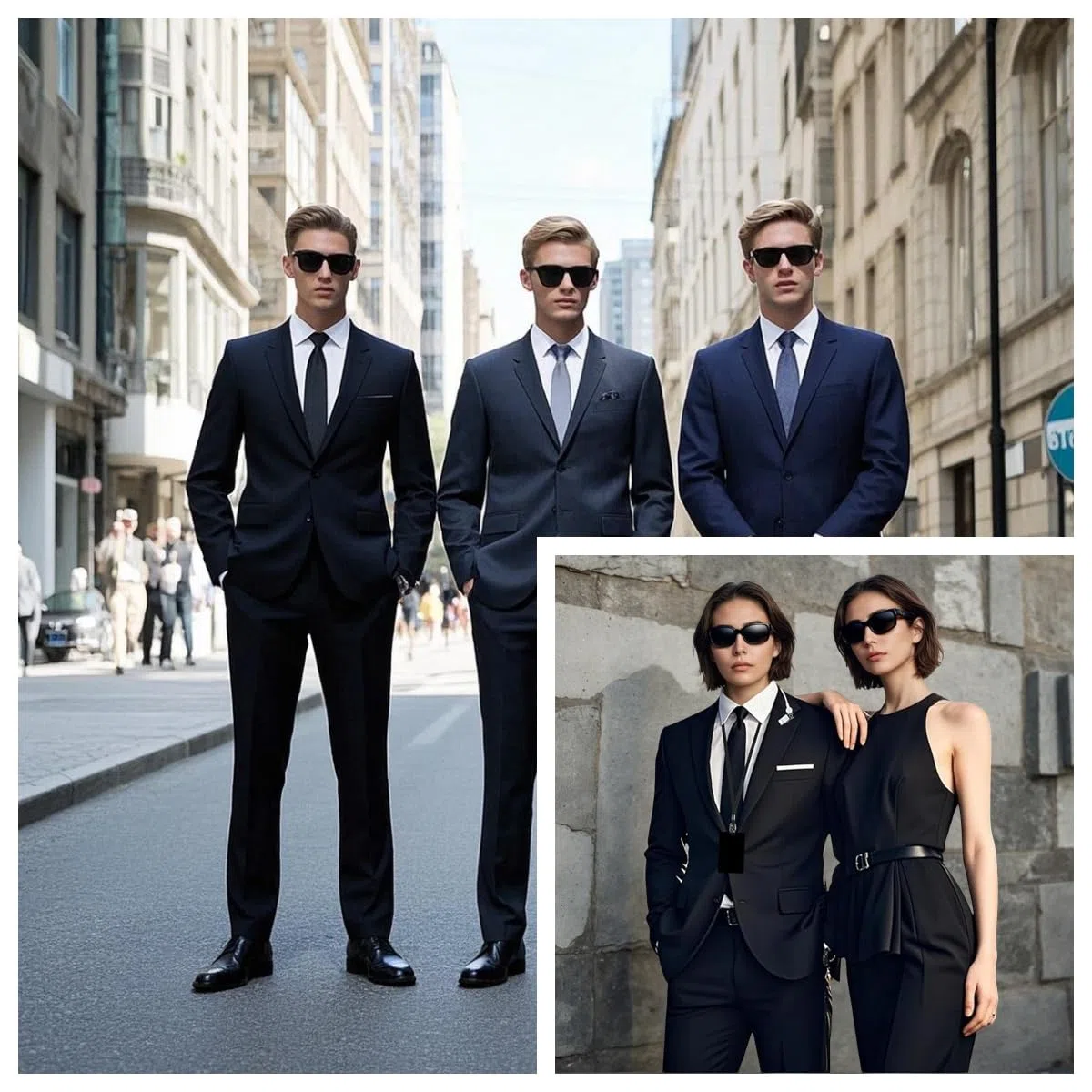 Agente Accessorio per Costume, Agente Costumes Accessori, Servizio Segreto Costume Set Spy Costumes Accessori Con Occhiali Da Sole Neri Zip Tie Earpiece Id Card Holder per Uomini Donne Bambini