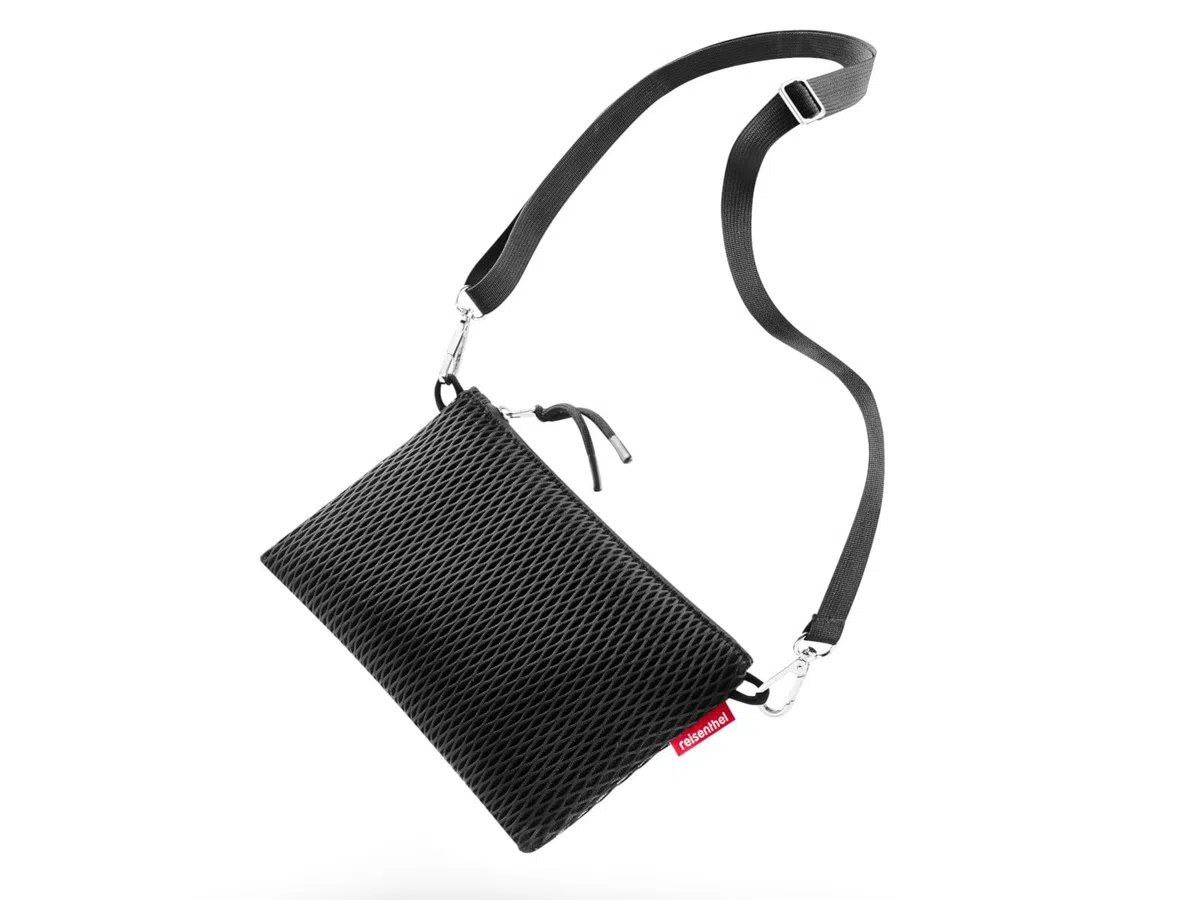 reisenthel extralite case 1 – Piccolo organizer universale per cosmetici o piccoli oggetti da borsetta, Mesh Black, 25 x 17 cm (H x L), Extralite Case 1