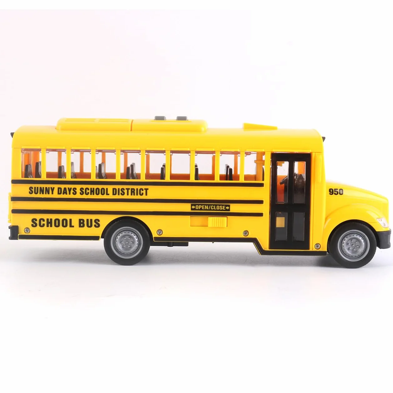Tachan Autobus Scuola USA (CPA Toy Group 746T00868), Colore Giallo