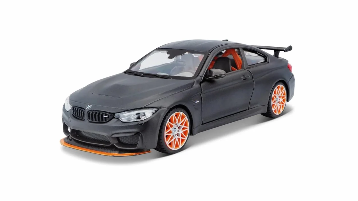 BBURAGO BMW M4 GTS - Modellino Realistico Auto in Scala 1:24, Licenza Ufficiale BMW, Età Consigliata 3+ Anni
