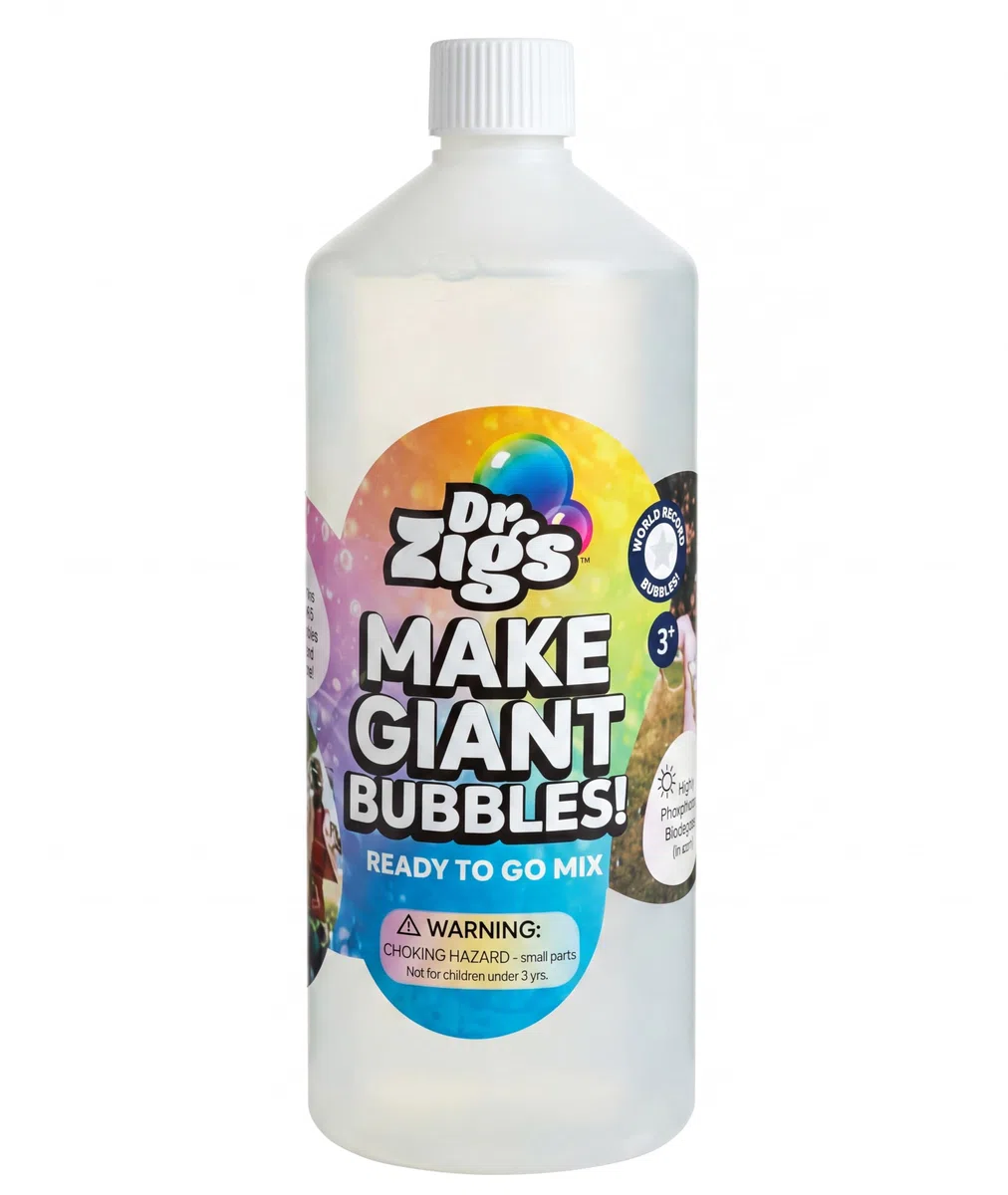 Dr Zigs Miscela Bolle di Sapone GIGANTI (1 Litre)