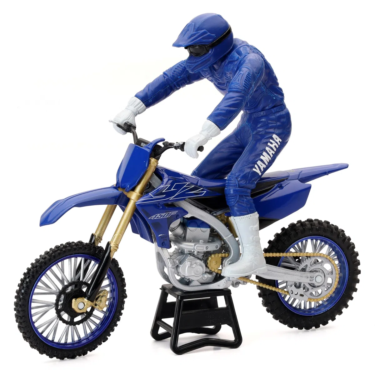 Moto Yamaha YZ450F con cascatore 1/12°