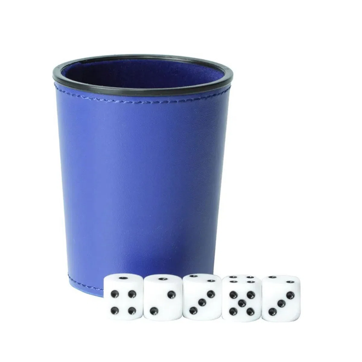 Flanella Interni Mute Dadi Tazze Gioco Da Tavolo Cuoio DELL'UNITÀ di elaborazione Dadi Tazza Silenziosa Shaker Cup per Party Club