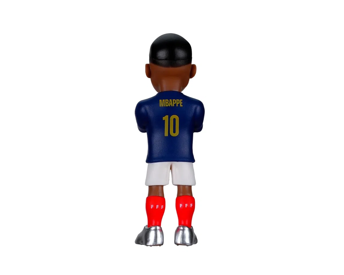 MINIX - Football Stars - Coppa del Mondo #101 - Francia - Mbappé - Personaggio da collezione 12 cm