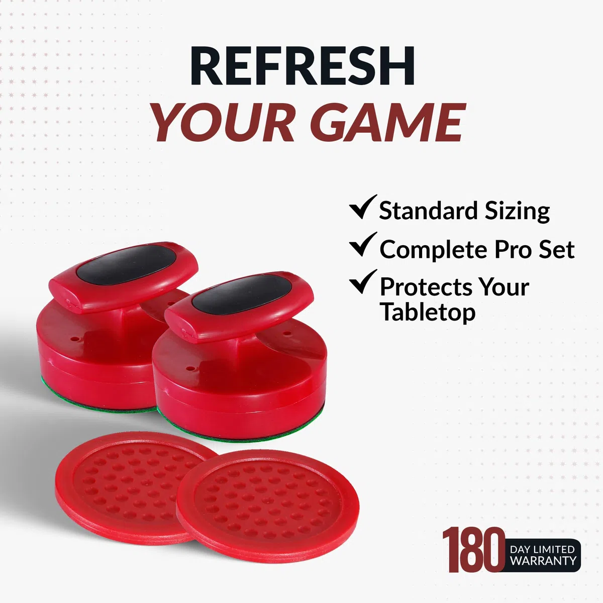 Hathaway Pro-Series Air Hockey Striker e Puck Set