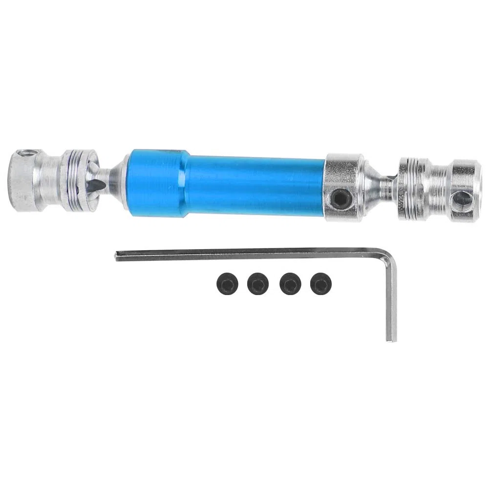 Drfeify 1/12 CVD ASSE Posteriore Parti di Veicoli in Metallo Compatibili con 12428 12423 Accessorio per Auto Modello RC(Blu)