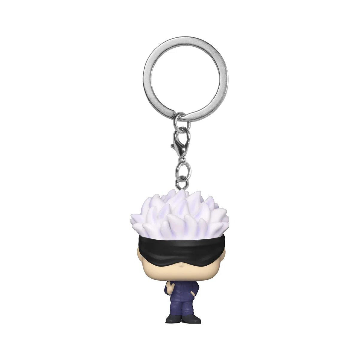 Funko Pop! Keychain: JJK - Satoru Gojo - Jujutsu Kaisen - Mini Figura in Vinile da Collezione Novità Portachiavi - Riempitivi per Calze - Idea Regalo - Merchandising Ufficiale - Anime Fans