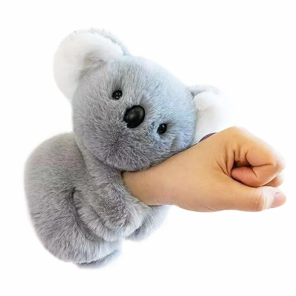 Braccialetti Slap Koala Bracelets Peluche Koala Carini Peluche Bracciali a Scatto Festa di Compleanno Braccialetto Noël