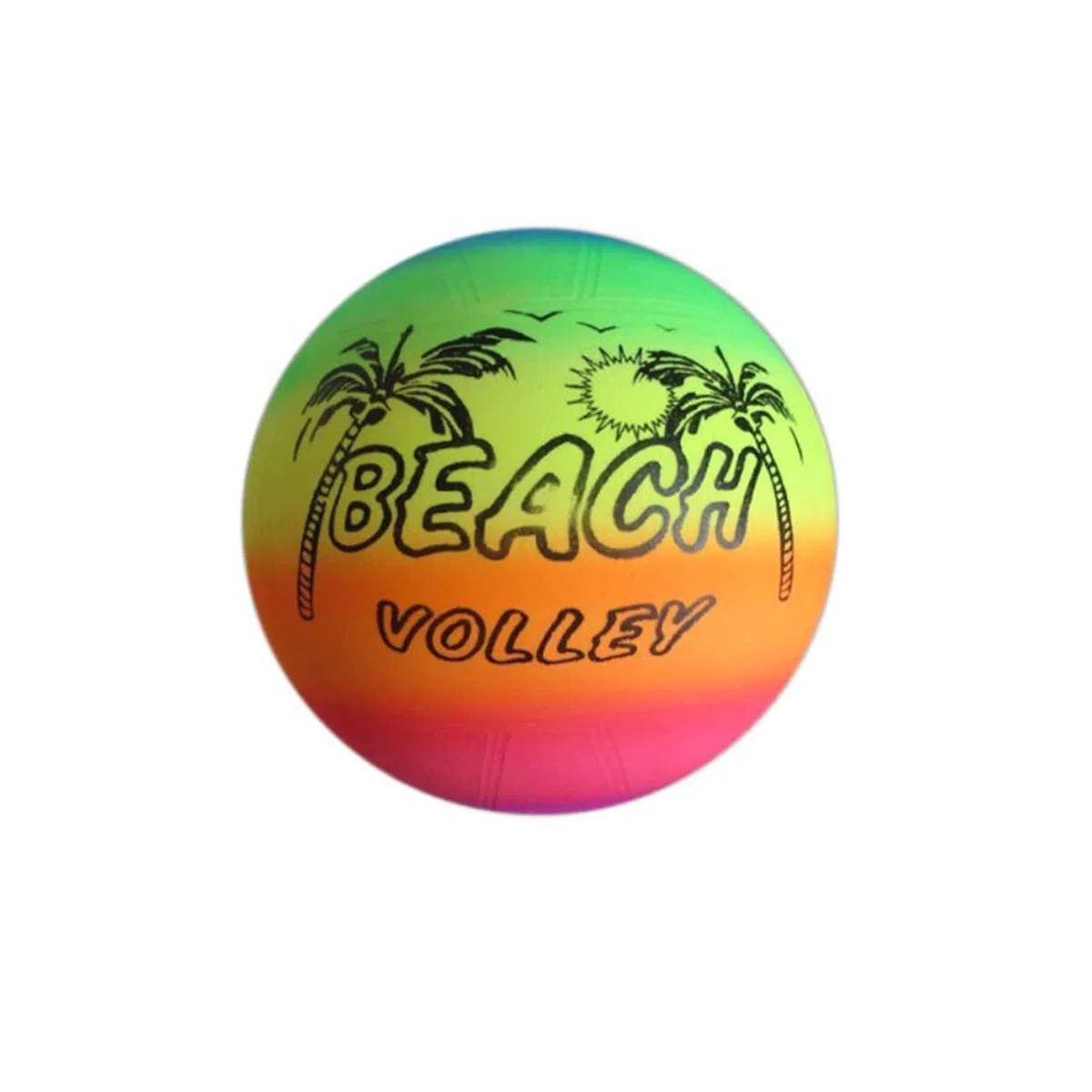 SHOWERORO Palline arcobaleno da 8 pollici per bambini con superficie antiscivolo per interni ed esterni Kickball giocattolo per promuovere la coordinazione e il divertimento