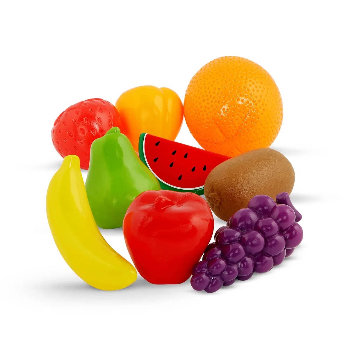 Battat - Dispensa in un secchio - Set di cibo da 79 pezzi - Giocattolo per alimenti e cucina - Negozio di alimentari giocattolo - Gioco di finzione per bambini - 3 anni +