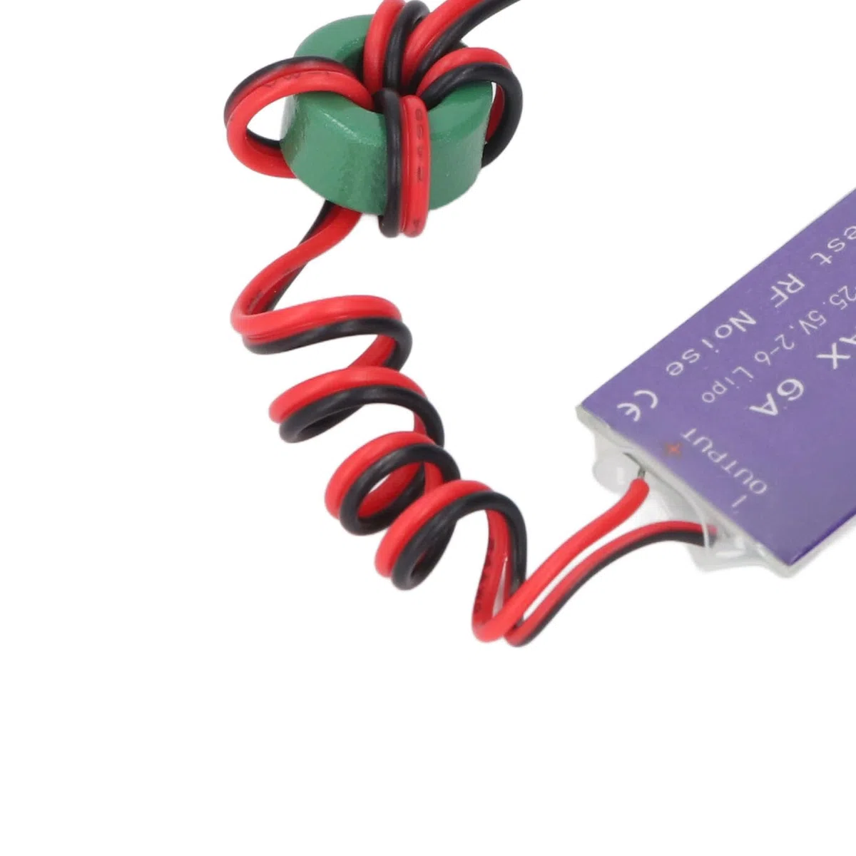 Eujgoov Regolatore di Tensione Lipo, Input 7-25,5V 2-6S, Output 5V, 6V, 7,4V 4A, per Elicotteri RC e Modelli a Volo