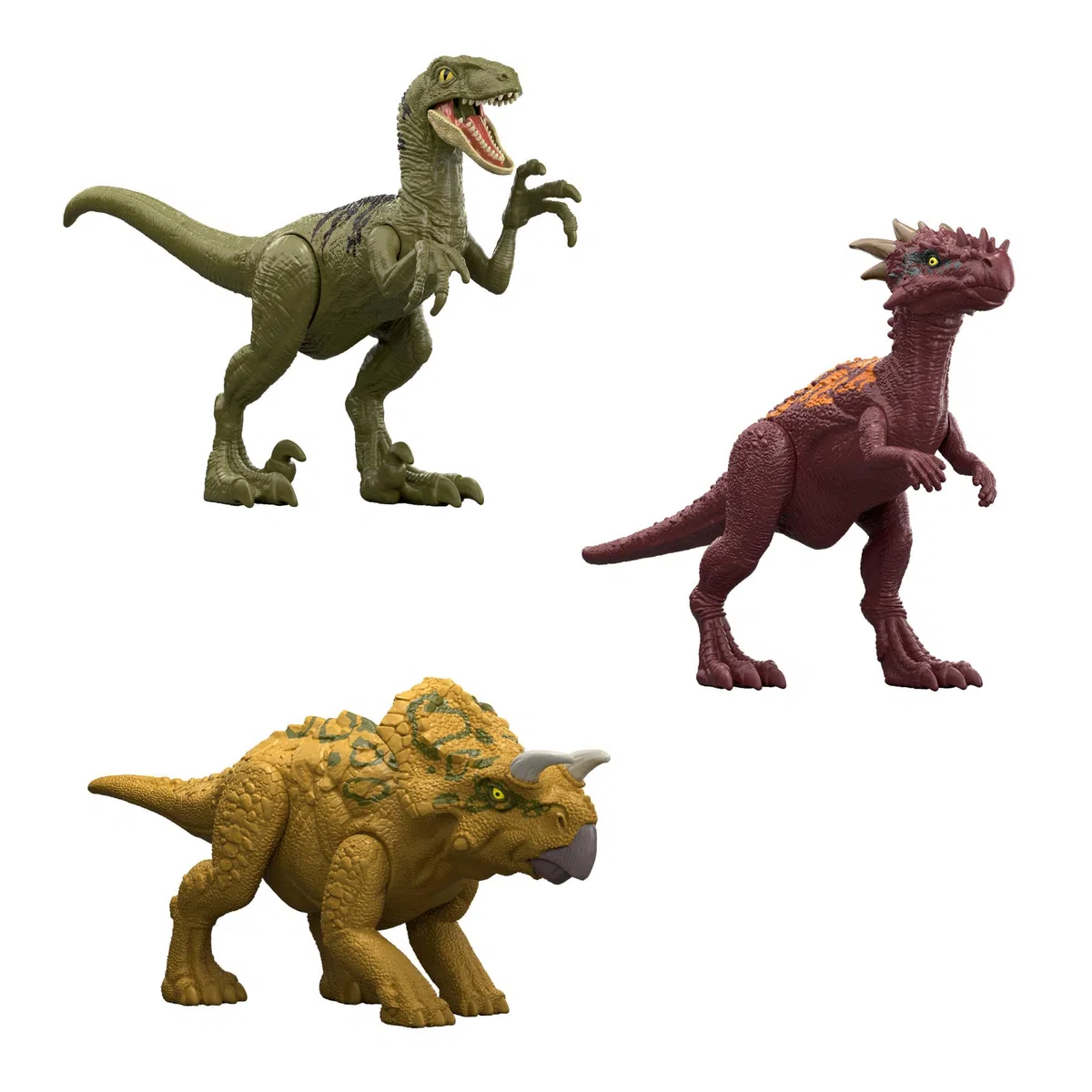 Mattel Jurassic World - Rivelazione del Dinoasuro a sorpresa, scopri il dinoasuro e immergilo in acqua calda per rivelare la decorazione completa, giocattolo per bambini, 4+ anni, JDC52