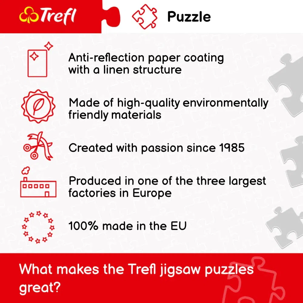 Trefl, Puzzle, Isola di Murano, Venezia, 2000 Pezzi, Alta Qualità, Italia, Paesaggio, Vista Romantica, Puzzle Vacanza, per Adulti e Bambini da 12 anni