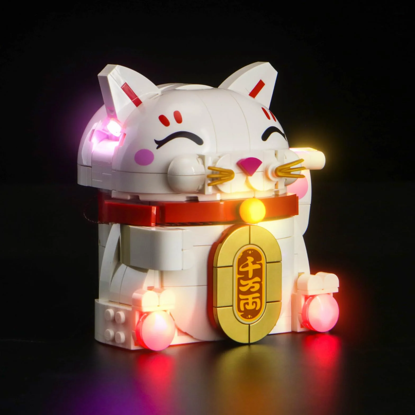 Kit di illuminazione LED compatibile con Lego 40813 Lucky Cat (senza modello), kit di illuminazione decorativa compatibile con Lego Lucky Cat