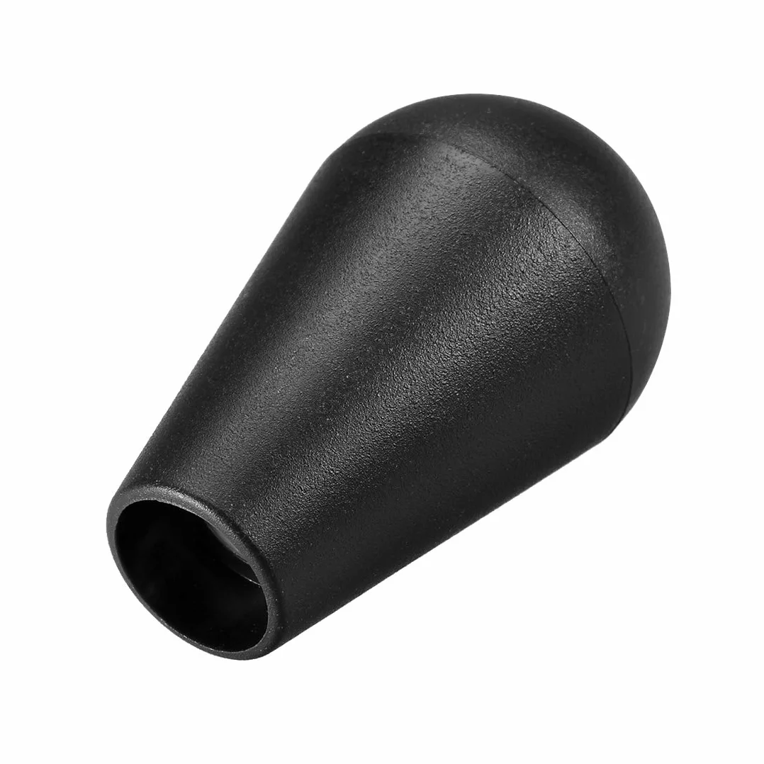 sourcing map Ellipse ovale Joystick Head Rocker Ball Top Handle American Type Arcade Gioco fai da te Parti di Ricambio Nero 2 Pz