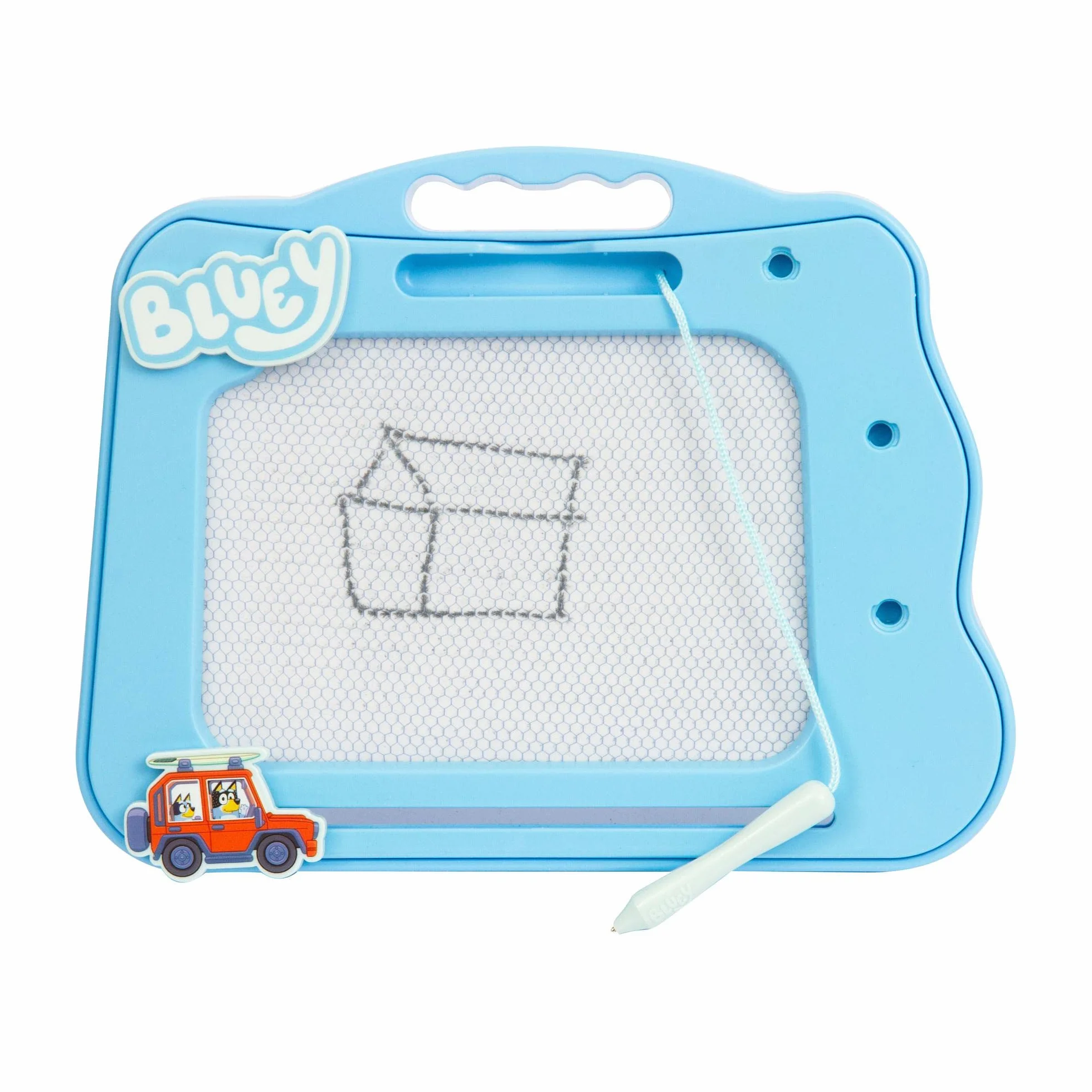 Giochi Preziosi - Bluey Lavagnetta Magnetica per Disegnare I Personaggi Preferiti della Serie Include Tre Simpatici Magneti, per Bambini A Partire dai 3 Anni, Bly14000