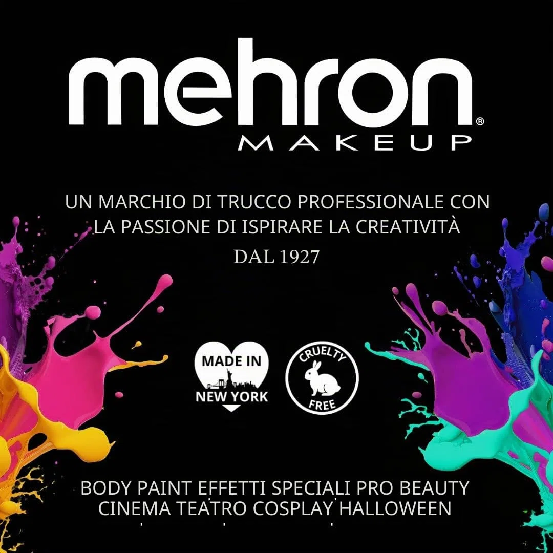 Mehron make-up Rigid collodion (liquido per creare false cicatrici, 4 ml)