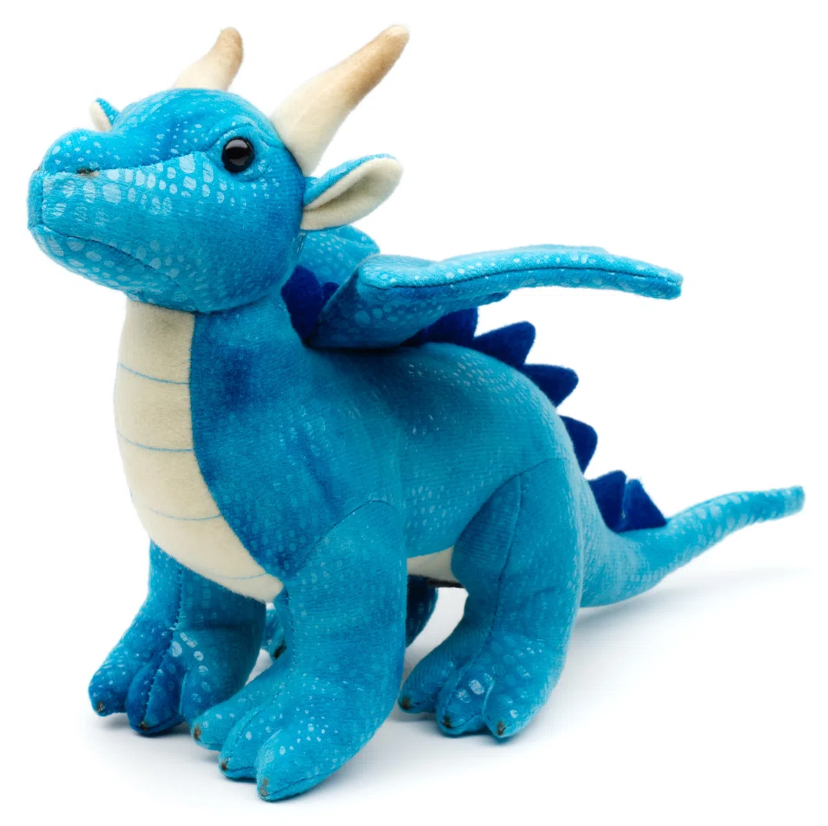 Uni-Toys - Drago blu – 26 cm (lunghezza) – Peluche – Peluche peluche