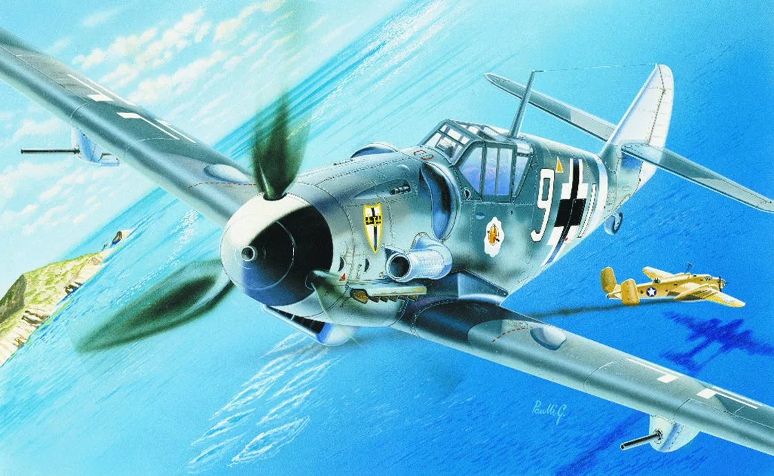 Italeri 0063 - Bf-109 G-6 Model Kit Scala 1:72