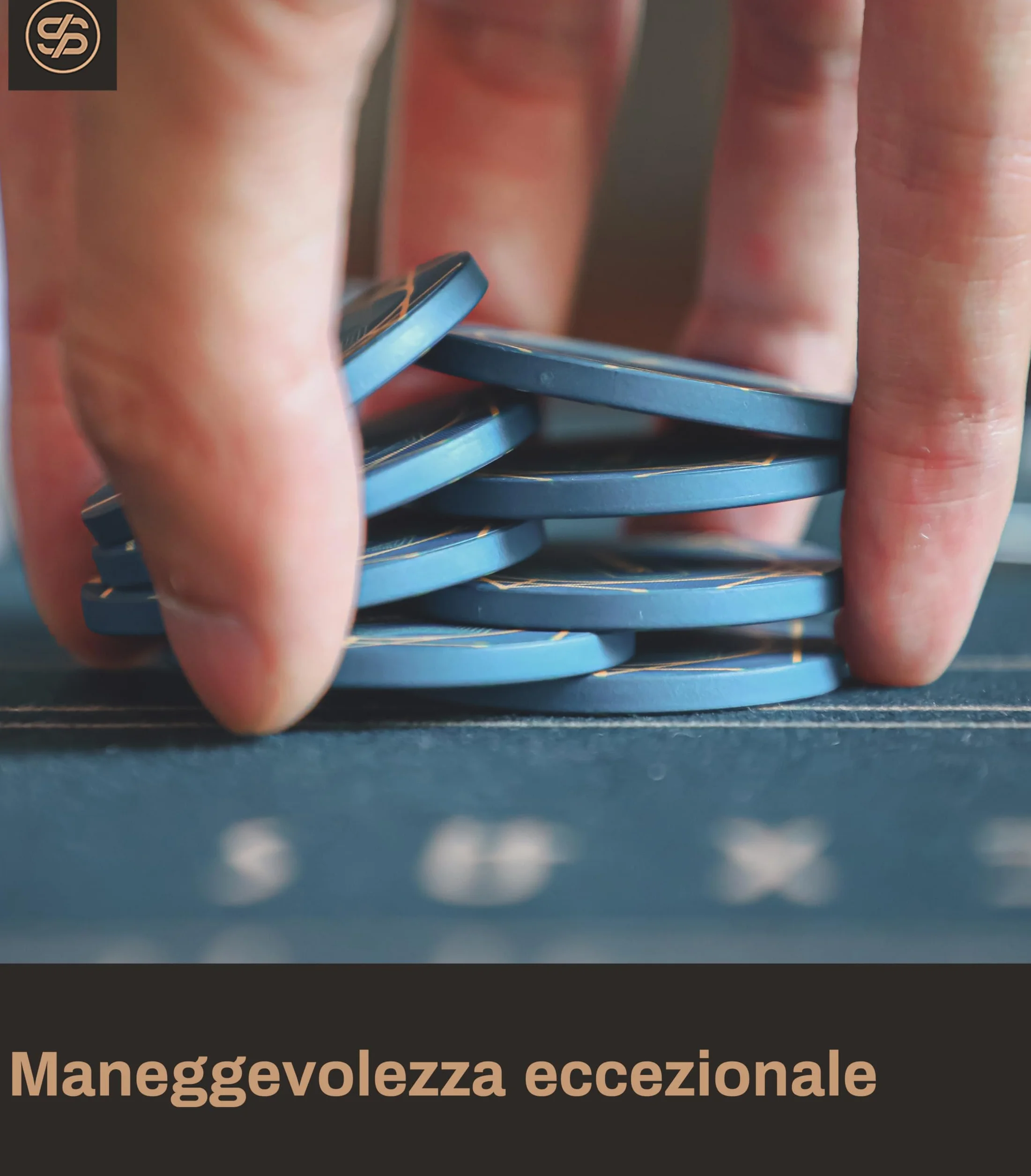 SLOWPLAY Nash, fiches da poker in ceramica di grado casinò, 10 grammi, per Texas Hold'em, chip professionali da 39 mm, confezione da 50 con denominazione di 100