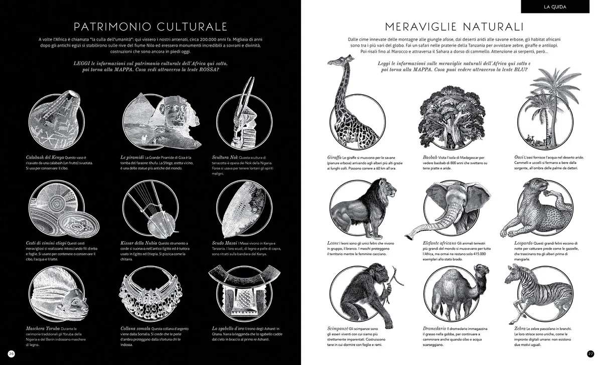 Il giro del mondo. Patrimonio culturale e meraviglie naturali: un caleidoscopio di colori. Con gadget
