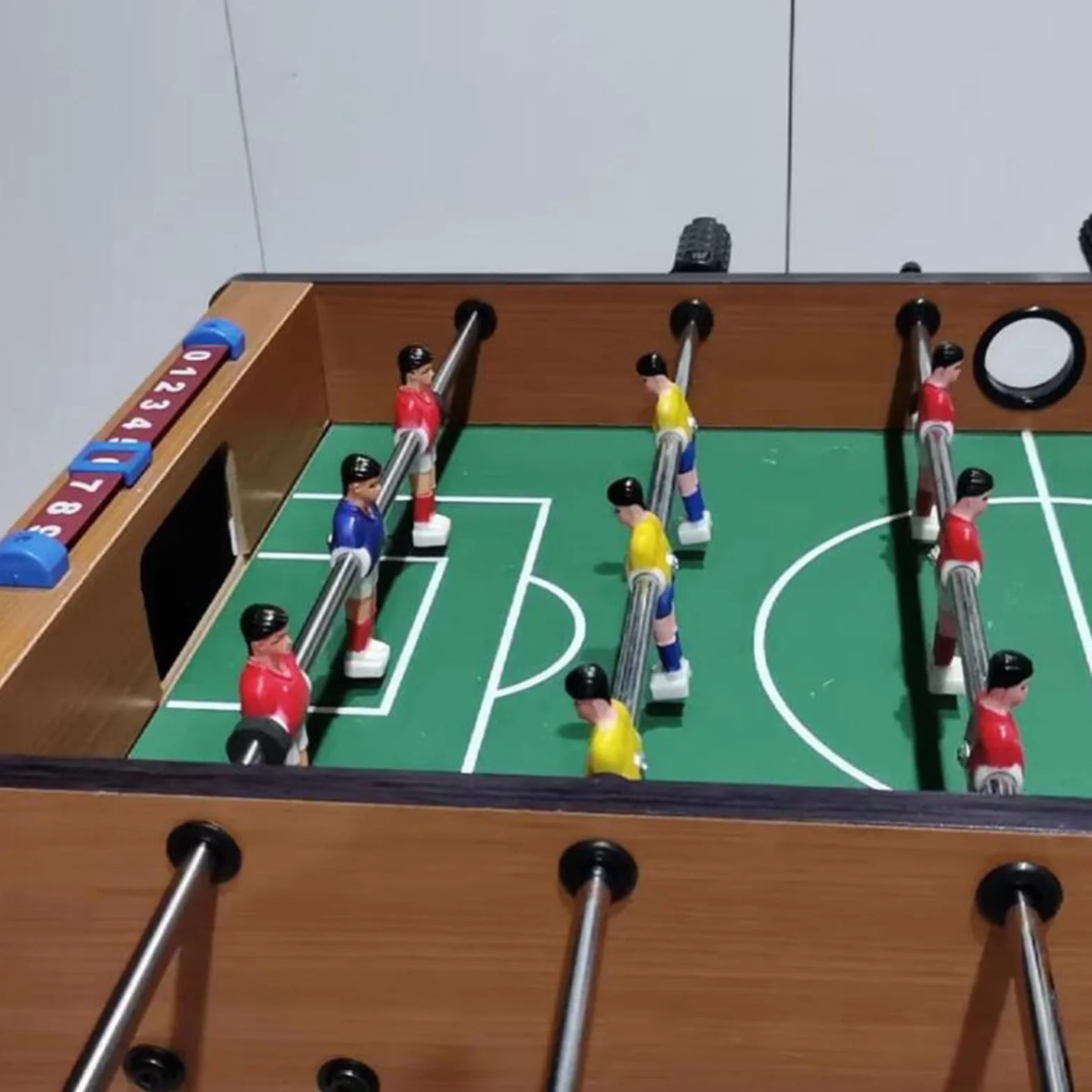 Aste di Ricambio per Biliardino, Set di Aste per Calcio Balilla con Foro, Accessori per Calcio Balilla, per Parti di Ricambio del Tavolo
