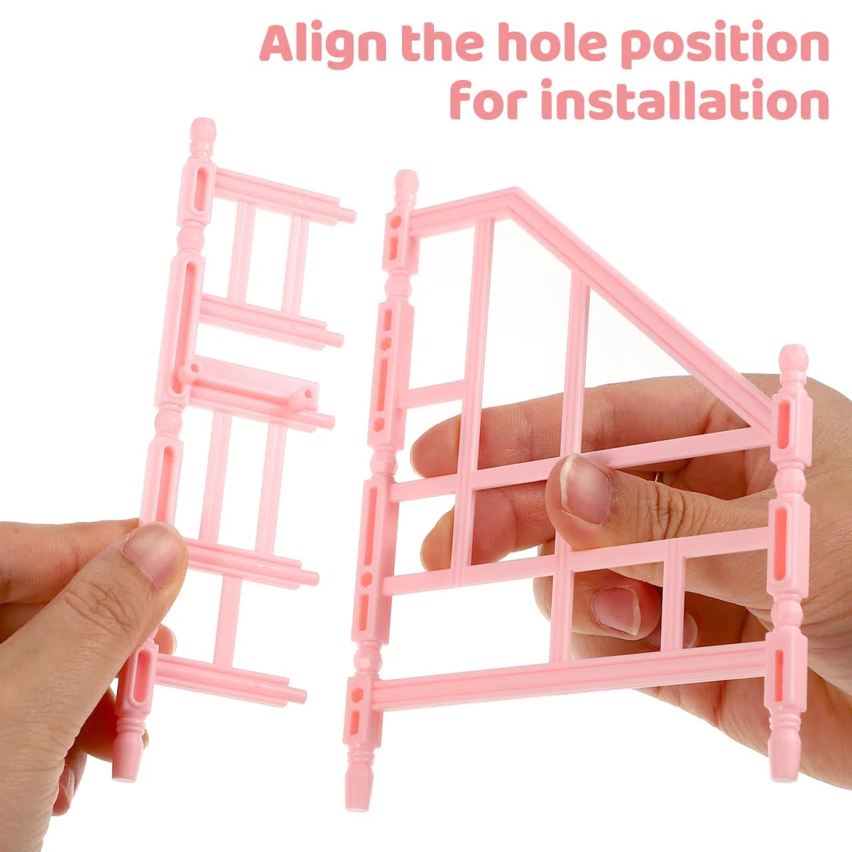 HOMSFOU Letto a Castello in Miniatura 1/12 Per Casa Delle Bambole Mobili Per Bambole Con Doppio Strato Decorazione Realistica E Compatibile Con Accessori Miniatura 8.82X5.51X5.12In
