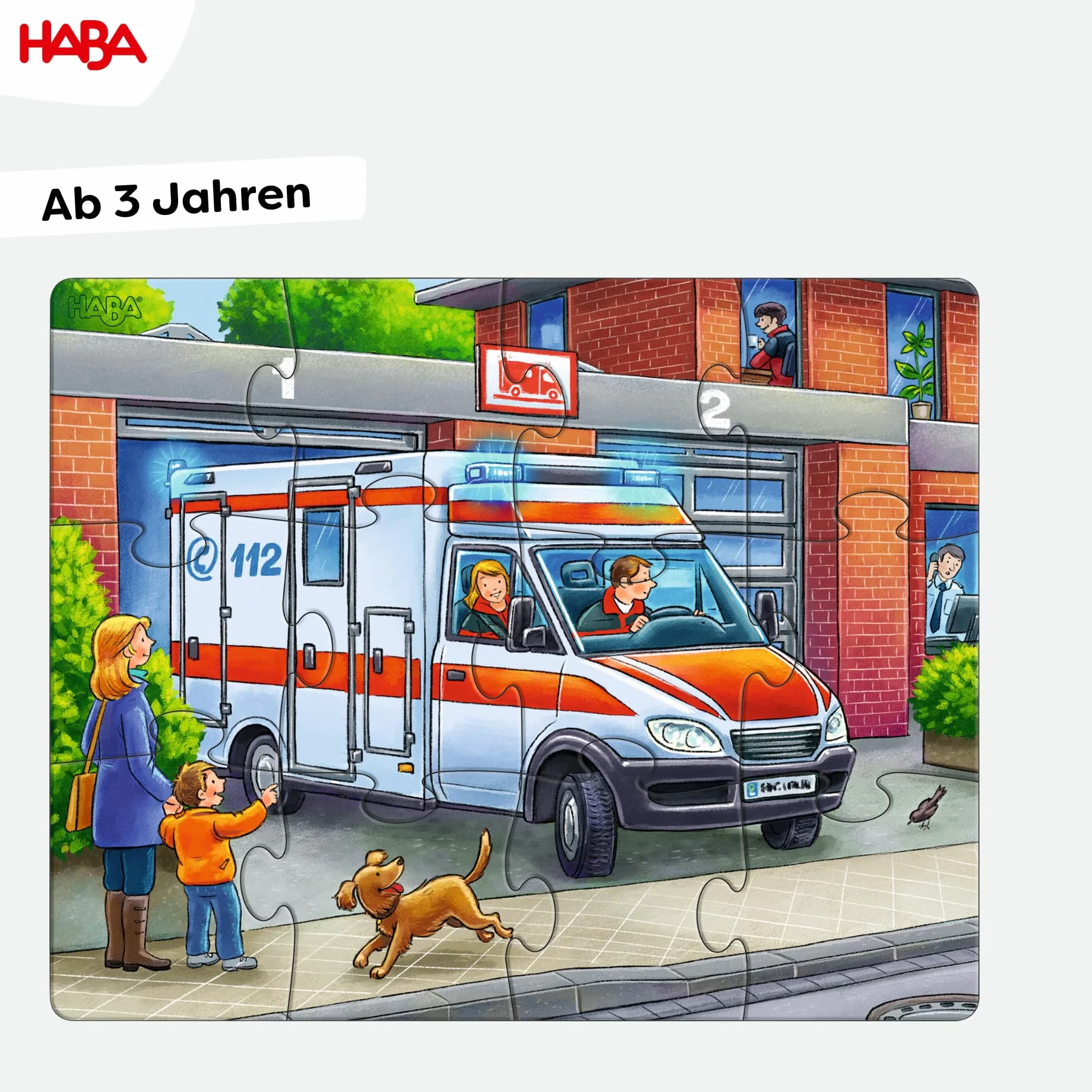 Puzzles Polizei, Feuerwehr & Co. 3 Motive