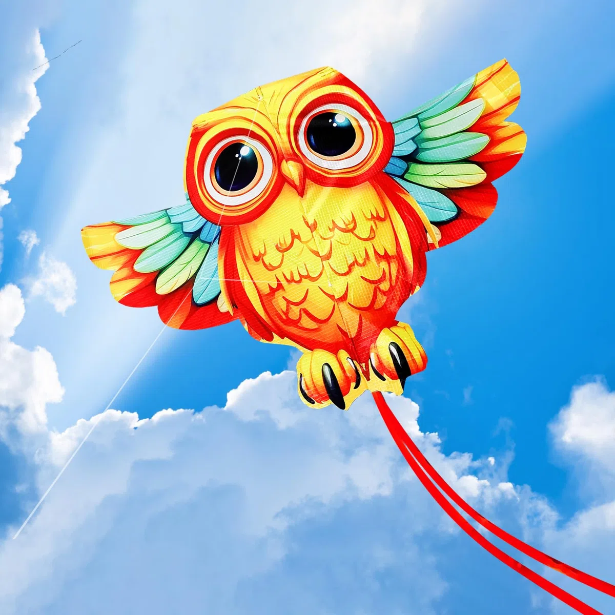 Touch the sky Aquilone Animale dei Animati per Adulti, Facile da Volare, Design Della Struttura Unico, Eccellenti Giochi All'aperto e Giocattoli di Attività, Adatto ai Principianti.