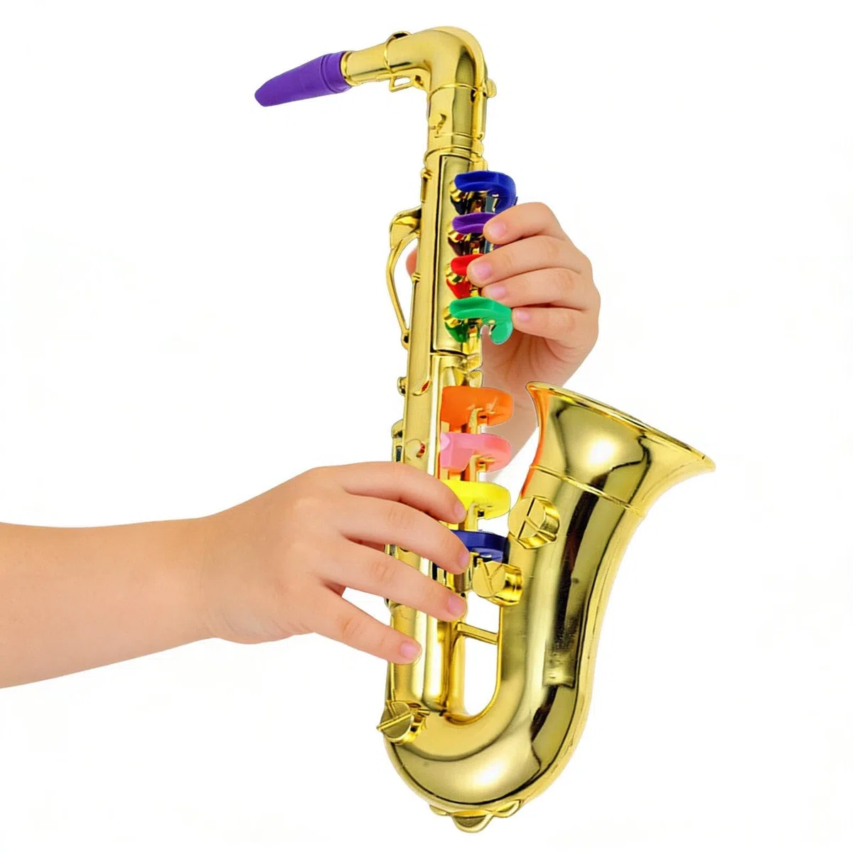 Sassofono per Bambini,Sassofono Musicale,Giocattolo Didattico - Regalo Compleanno Festa Scuola Performance Palco Giochi di Ruolo Talento Show