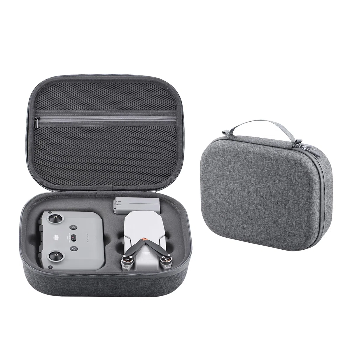 Mini 2 SE/Mini 4K Custodia da Trasporto Impermeabile Borsa da Viaggio Portatile Anti-collision Rigida Scatola di Immagazzinaggio per DJI Mini 2 SE/Mini 2 Drone e RC-N1 Telecomando Accessori