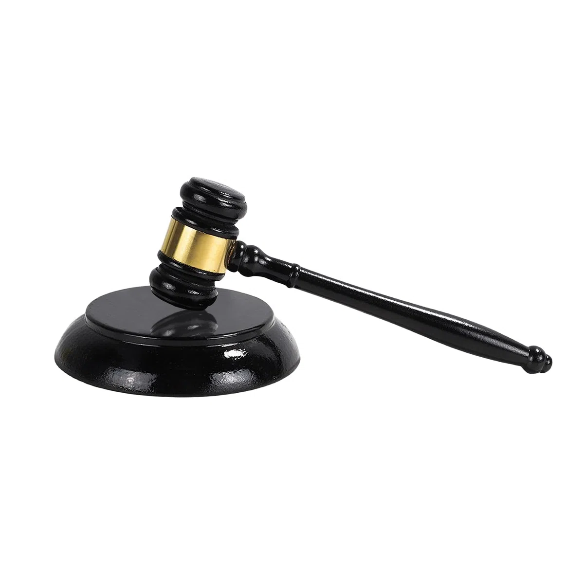 Martello da giudice e blocco di risonanza in legno: Martello da giudice in legno set martello da giudice per giudici avvocati riunioni aste vendite e regali bambini giochi di ruolo (Nero)