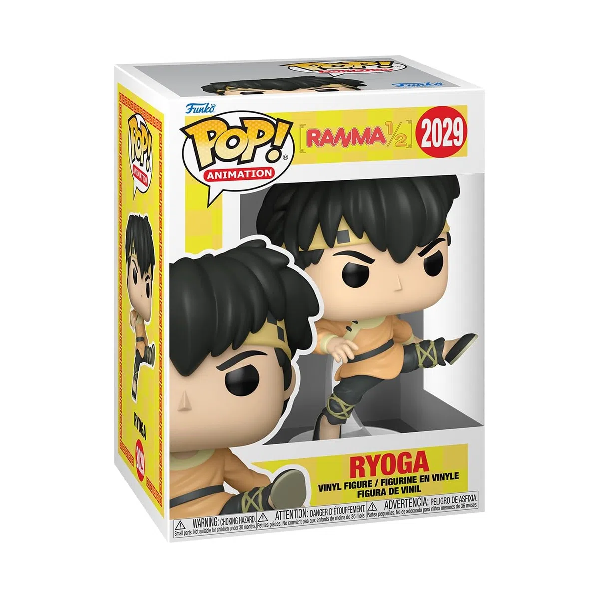 Funko Pop! Animation: R1/2 - Ryoga - Ranma 1/2 - Figura in Vinile da Collezione - Idea Regalo - Merchandising Ufficiale - Giocattoli per Bambini e Adulti - Anime Fans - Figura per i Collezionisti