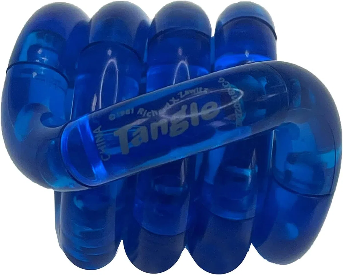 Tangle traslucido (blu)