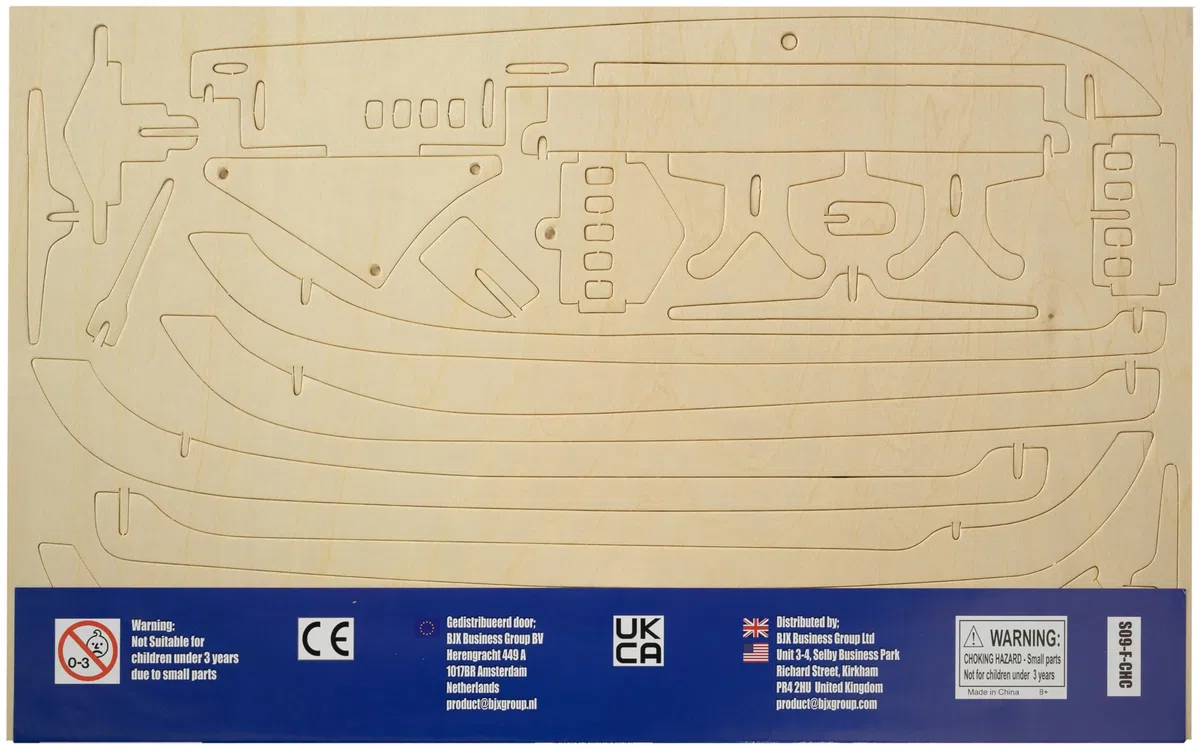 Quay Veliero Woodcraft Kit di Costruzione FSC