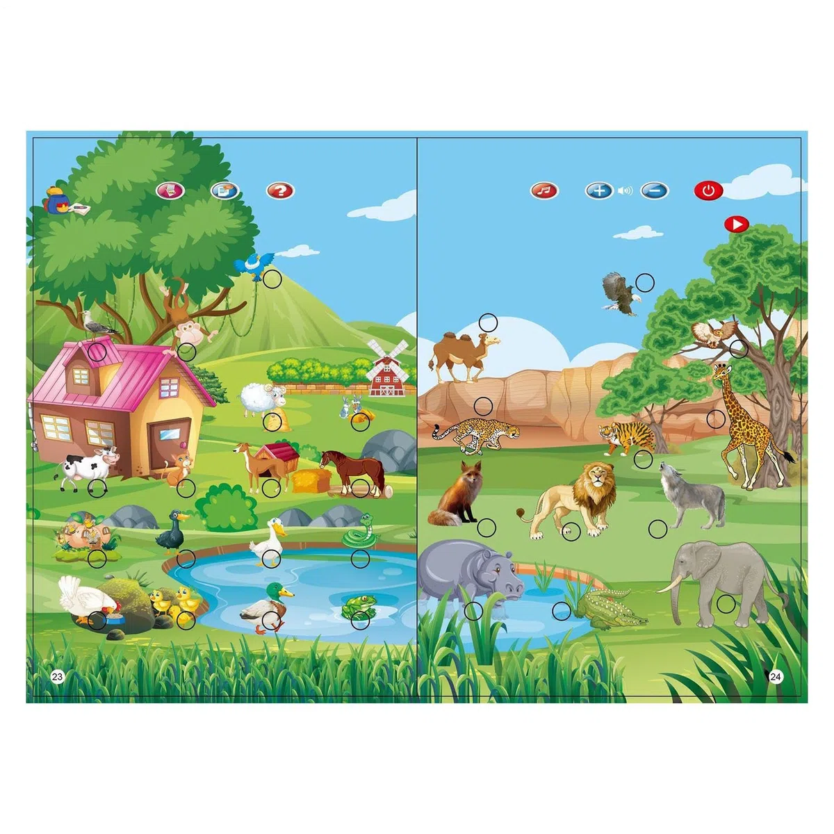 Libro Parlante Russo - Giocattolo Sonoro Educativo - Giochi Interattivi di Sviluppo per Bambini in Età Prescolare Principianti Educatori Appassionati Linguaggio Ragazzi e Ragazze