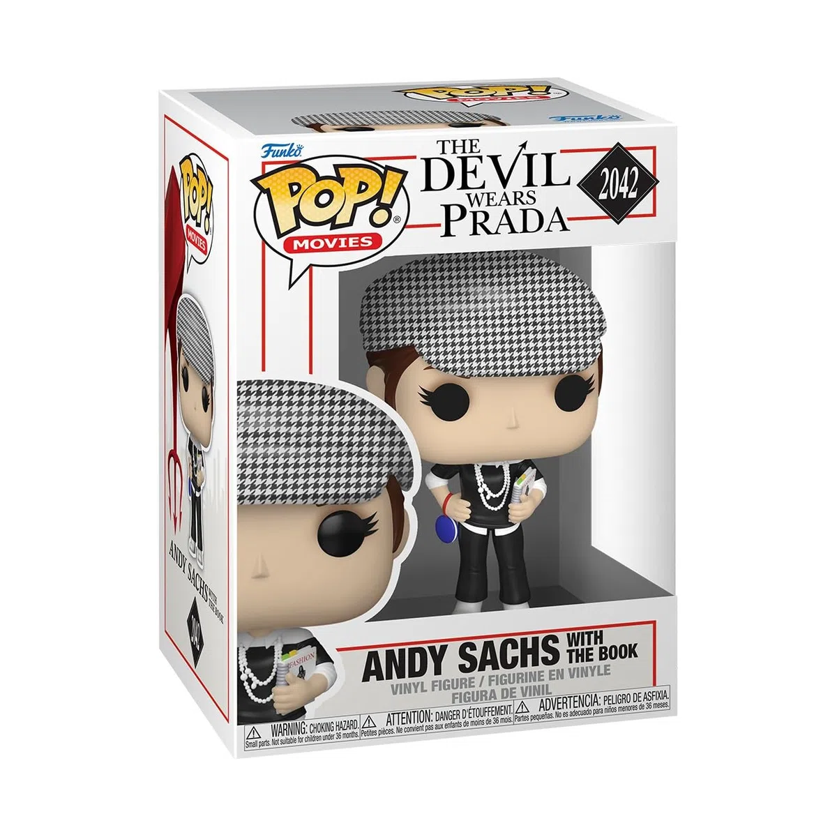 Funko POP! Movies: The Devil Wears Prada - Andy Sachs​ with The Book - Figura in vinile da collezione - Idea regalo - Prodotto ufficiale - Giocattoli per bambini e adulti