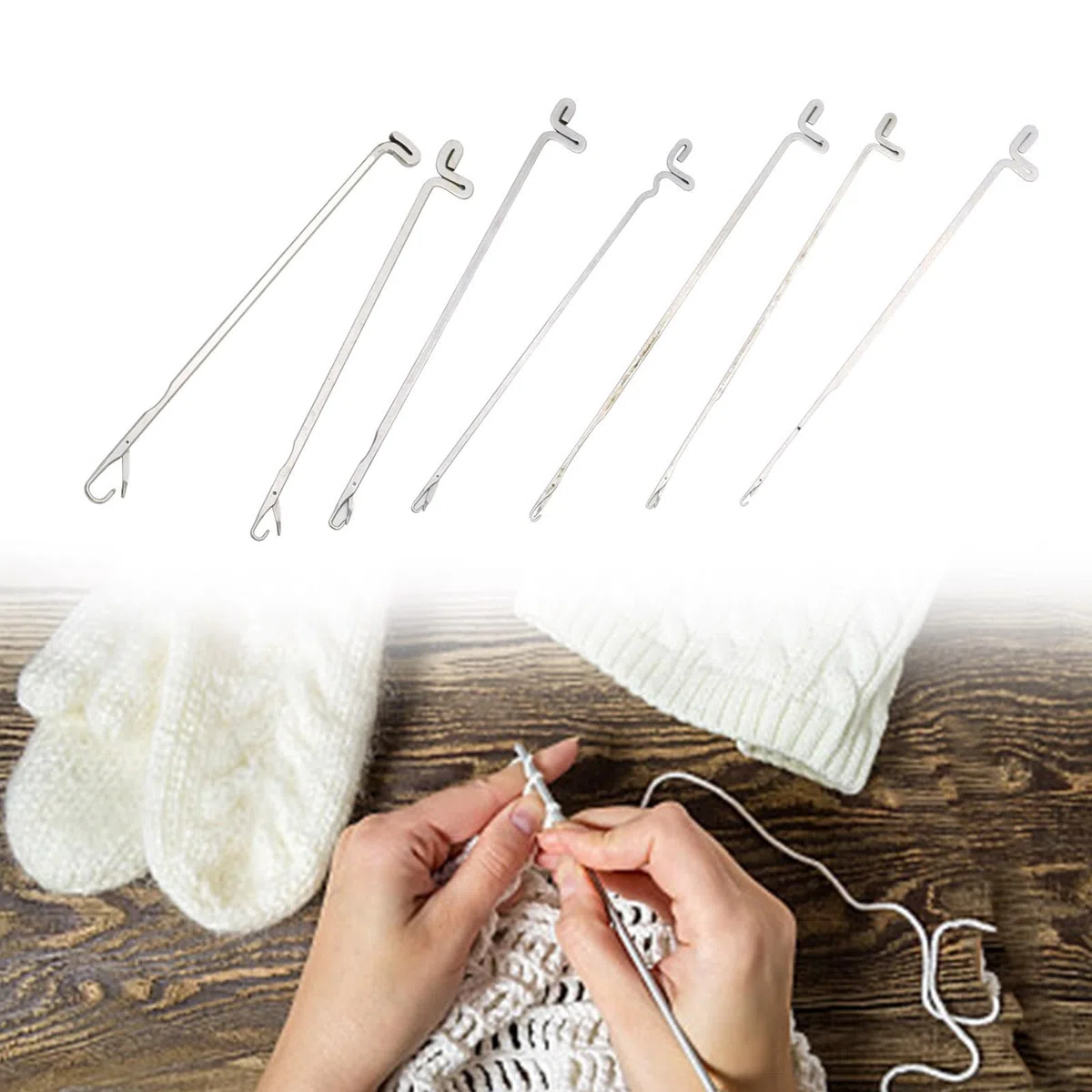 100 chiusure a tre vie per braccialetti all'uncinetto, con gancio, per perline fatte a mano, strumento per la creazione di gioielli e progetti artigianali
